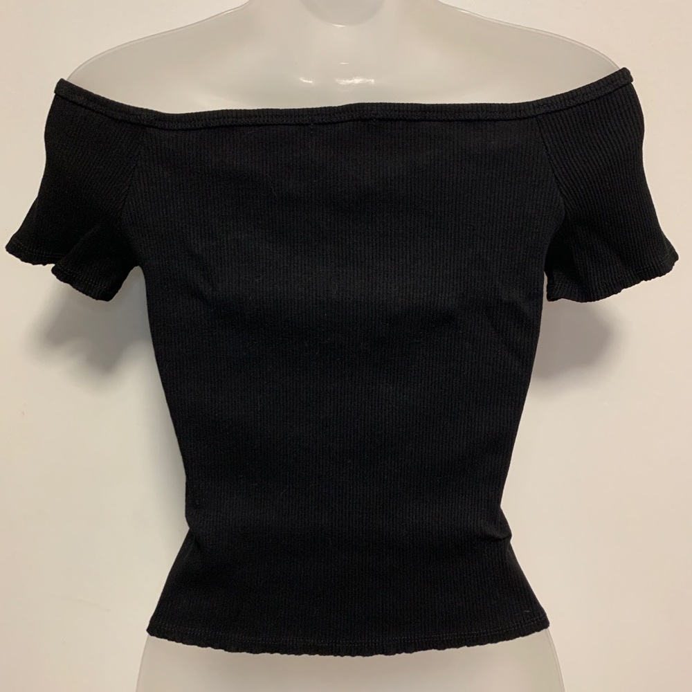 Black Tight Top - Picture 3 of 6